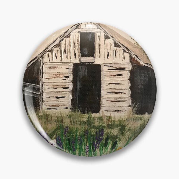 Item preview, white abandoned barn designed and sold by melaniesfields.