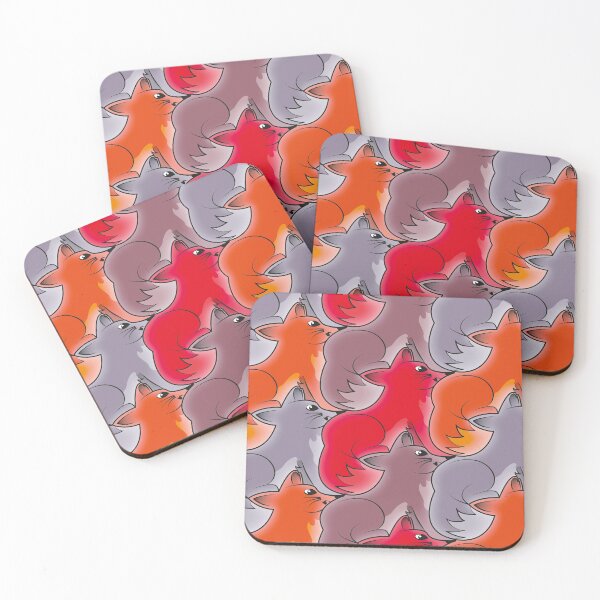Item preview, Fox Tessellation - Cooler designed and sold by DaveSavageArt.