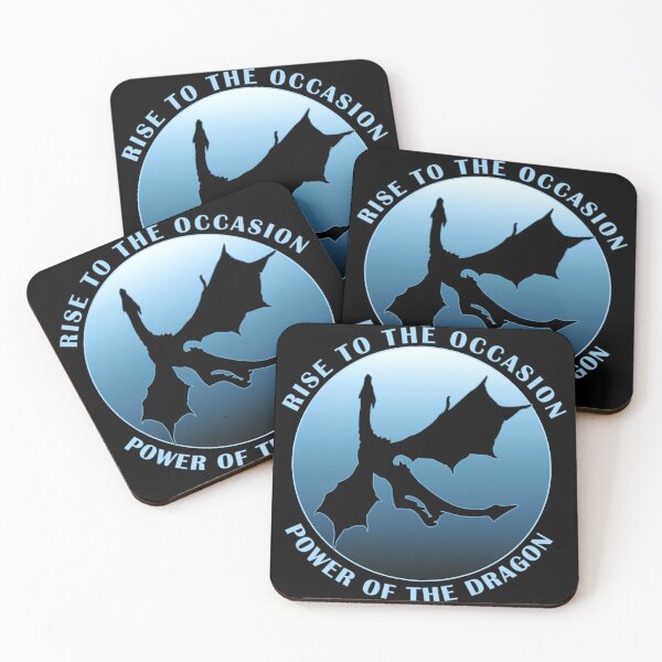 Item preview, Flying Dragon Silhouette Blue designed and sold by Coder-T.