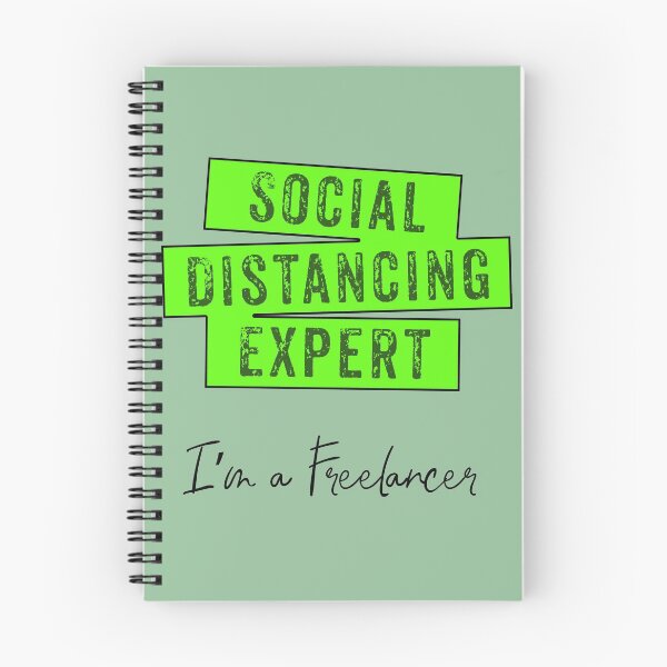 Item preview, Social Distancing Expert in Green designed and sold by aventi24.