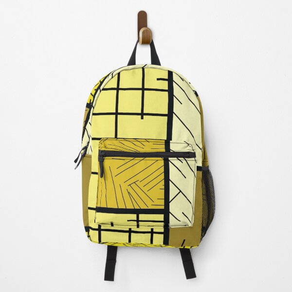 Item preview, Scattered Lines Tableau – Yellow designed and sold by RoguePatterns.