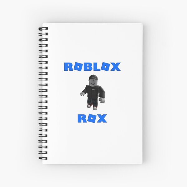 Roblox Pack Spiral Notebooks Redbubble - gunshot roblox