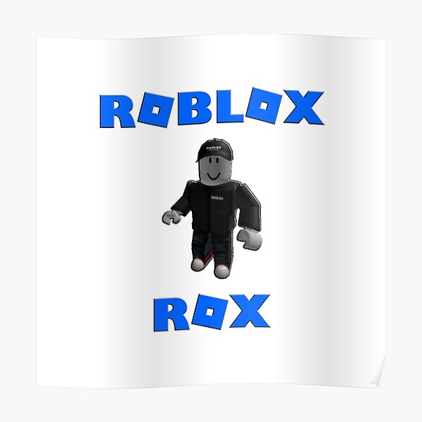 Roblox Rocks Posters Redbubble - christian mario roblox