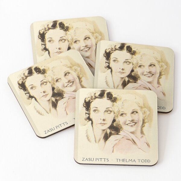 Item preview, Thelma Todd and Zasu Pitts Classic Comediennes designed and sold by Love30smovies.