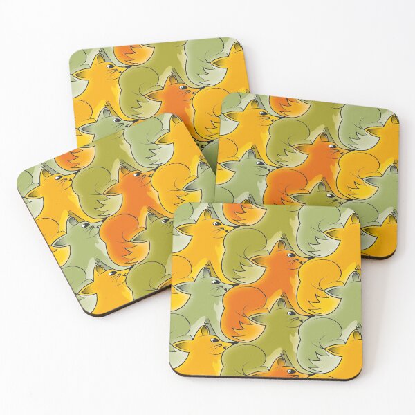 Item preview, Fox Tessellation - Greener designed and sold by DaveSavageArt.