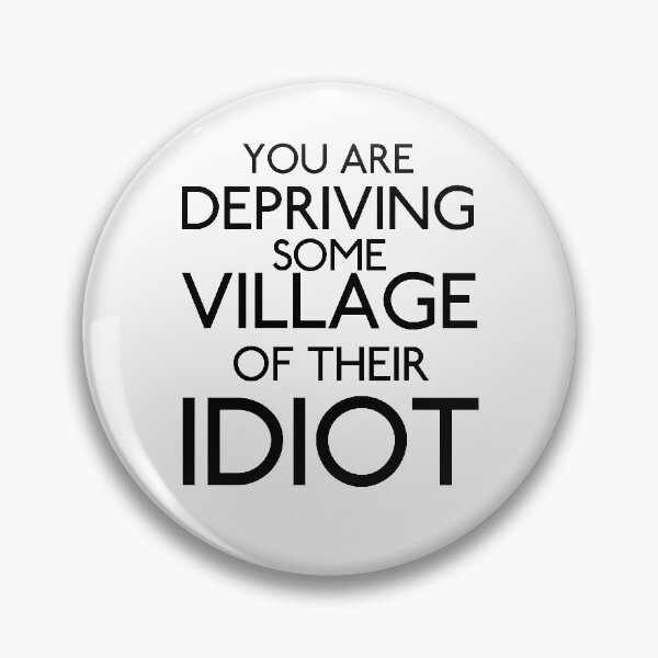 Item preview, The Umbrella Academy-Inspired "Village Idiot" designed and sold by mulberrydragon.