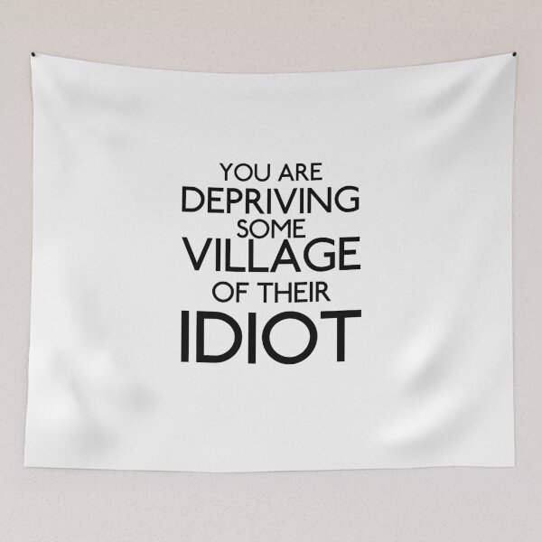 Item preview, The Umbrella Academy-Inspired "Village Idiot" designed and sold by mulberrydragon.