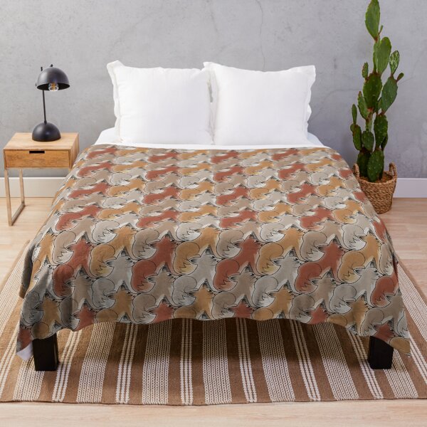Item preview, Fox Tessellation - Brown designed and sold by DaveSavageArt.