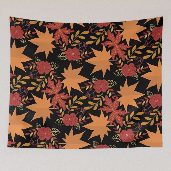 Item preview, Fall Leaves Pattern designed and sold by KammilDesigns.