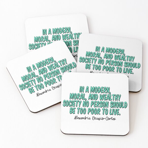 Item preview, Alexandria Ocasio-Cortez Quote designed and sold by extraonions.