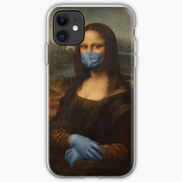 Mona Lisa Joke iPhone Soft Case