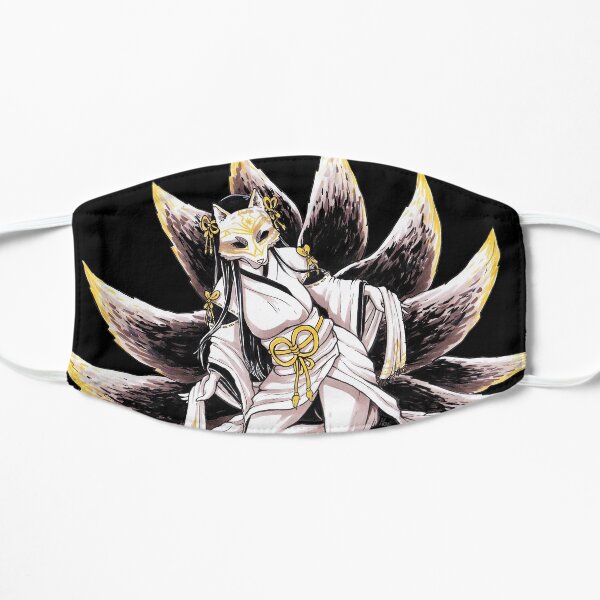 Fox Kami - Foxmask Girl Flache Maske