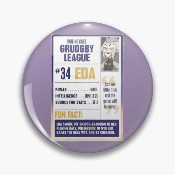 Item preview, eda clawthorne boiling isles hexside grudgby league card designed and sold by Diygurugirl.