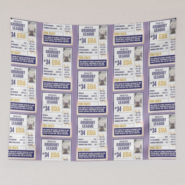 Item preview, eda clawthorne boiling isles hexside grudgby league card designed and sold by Diygurugirl.