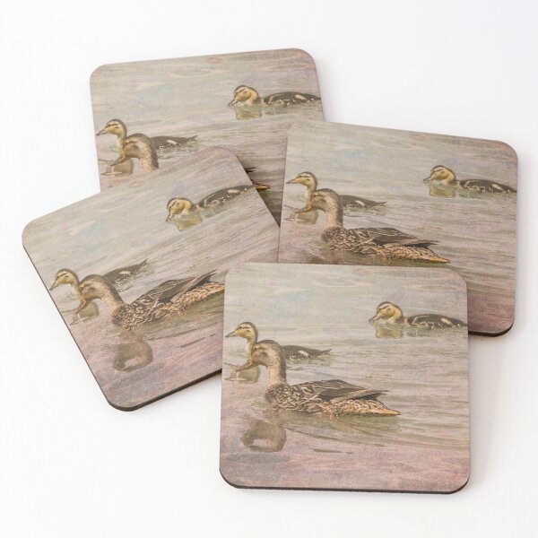 Item preview, Abstract ducks on water designed and sold by CanadianWild418.
