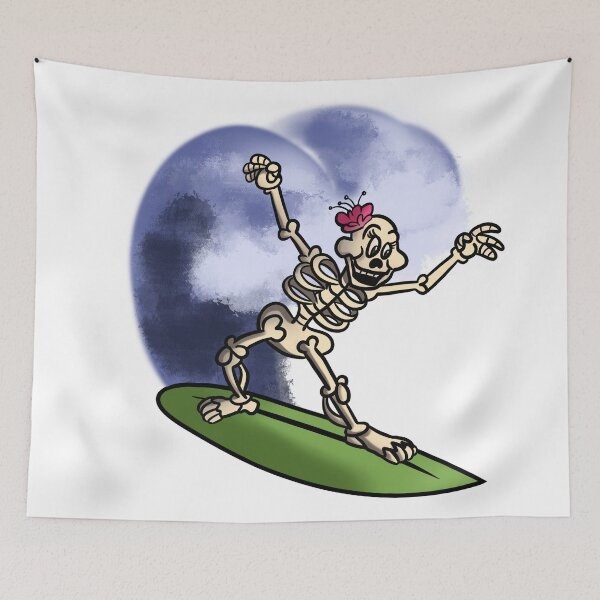 Item preview, Surfy Skelly designed and sold by AlexBowman314.