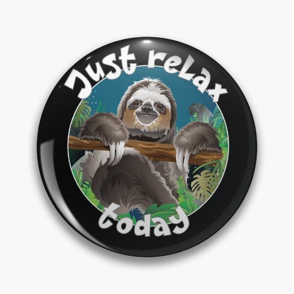 Item preview, sloth relaxation designed and sold by ChriArt ArtDesign.