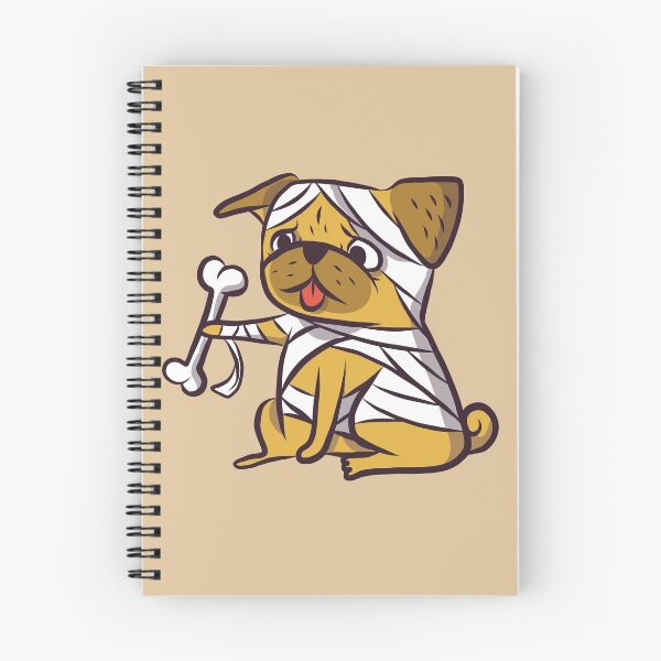 Item preview, Cute Halloween Pug | Adorable Mummy Pug for Kids designed and sold by SLAG-Creative.