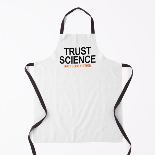Item preview, Trust Science Not Sociopaths (orange menace 2.0) designed and sold by Thelittlelord.