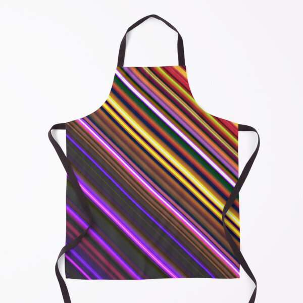 Item preview, Diagonal stripes purple orange yellow red rb designed and sold by VWDigitalPaint.