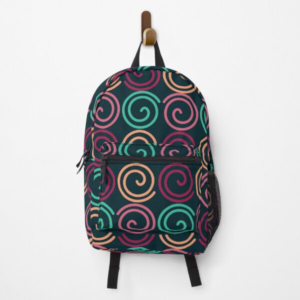 Item preview, Circle geometry retro colorful pattern designed and sold by likebakerdo.