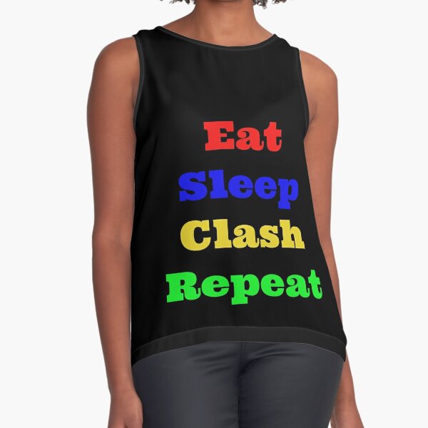 eat sleep clash shirt