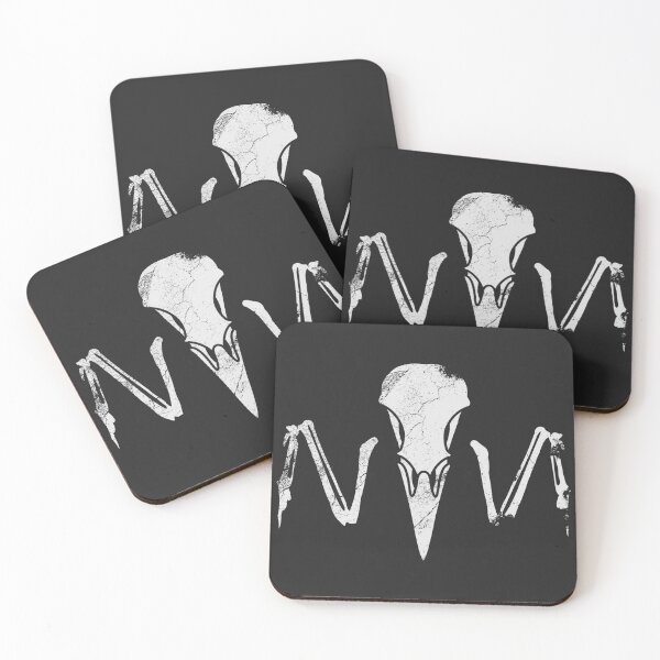 Item preview, Raven Skull and Wing Bones designed and sold by SpitsPixels.