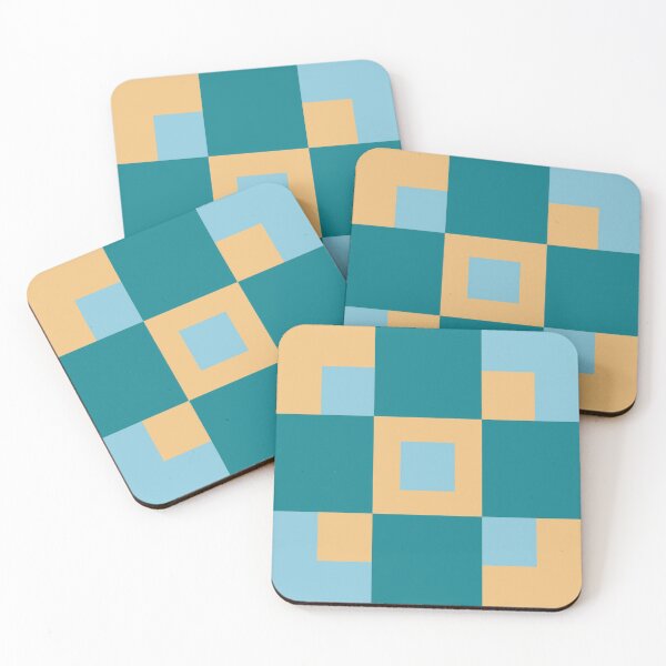 Item preview, Natural squares 3x3 - modern design - FBC designed and sold by FirstIdea.
