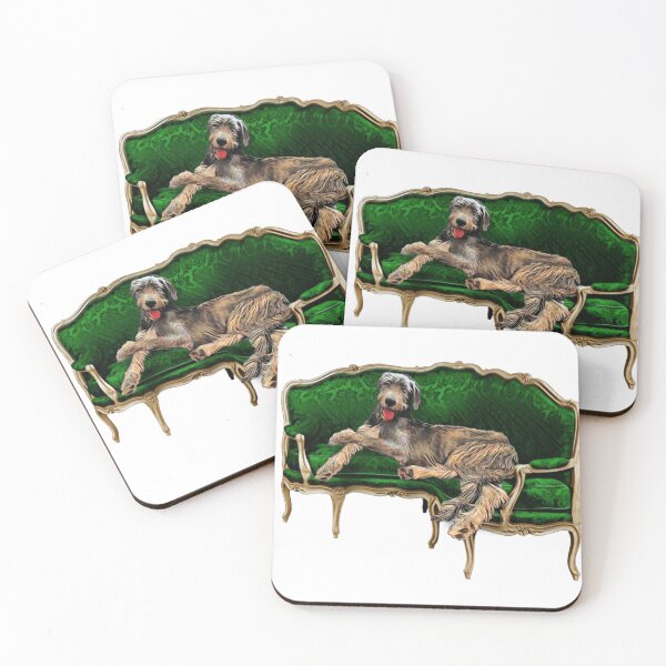 Item preview, Perro lobo irlandés descansando designed and sold by ProtanDesign.