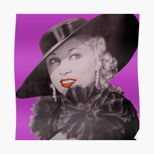 Mae West the Blonde Vamp Poster