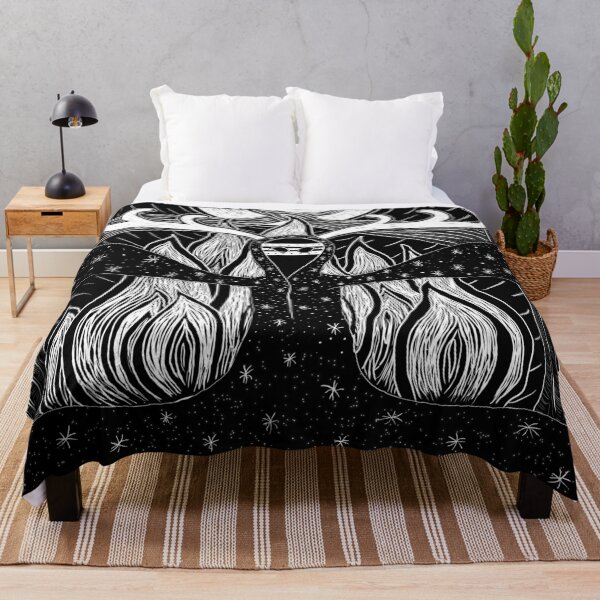 Item preview, Forest Guardian - black & white designed and sold by raymie-fenn.