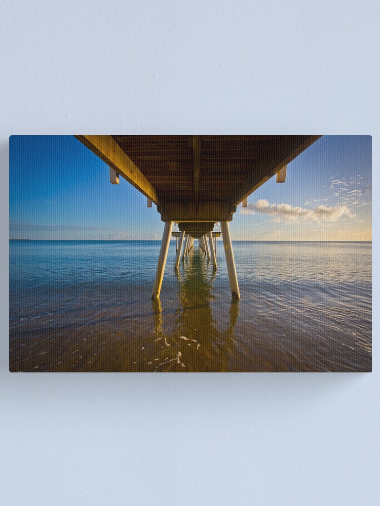Alternate view of Under The Jetty Canvas Print