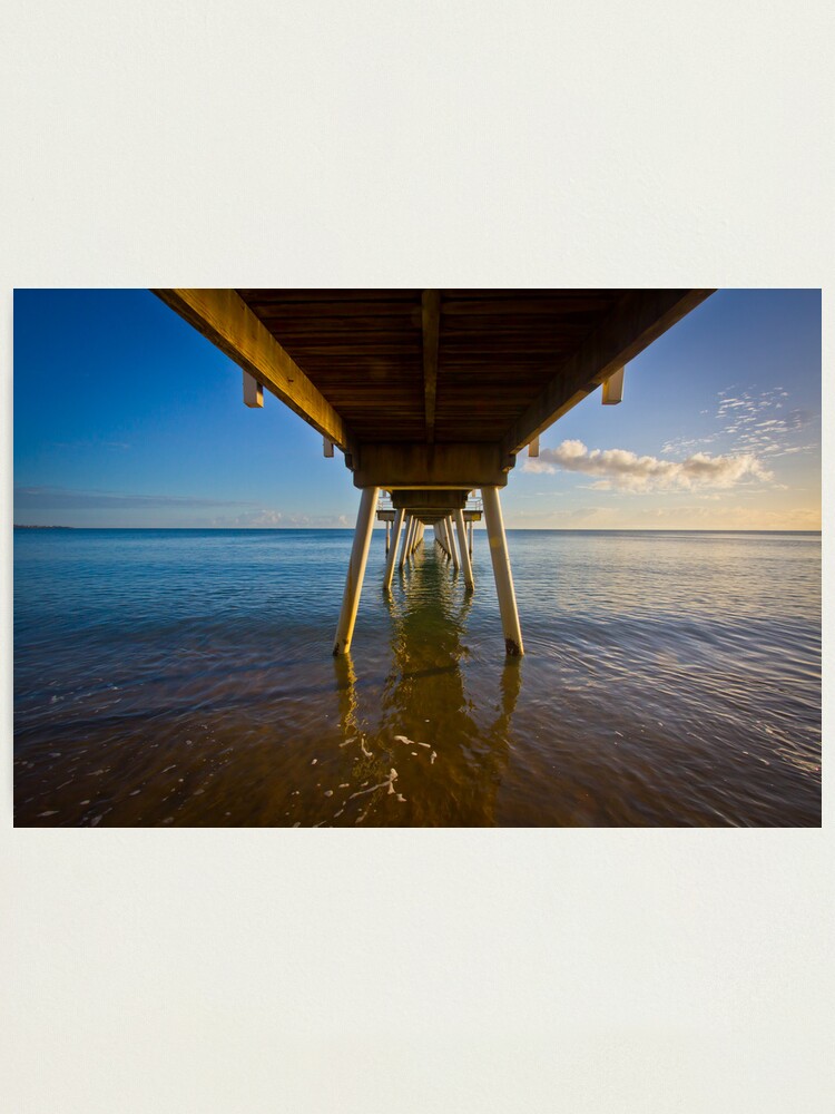 Alternate view of Under The Jetty Photographic Print