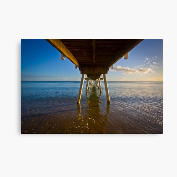 Under The Jetty Canvas Print