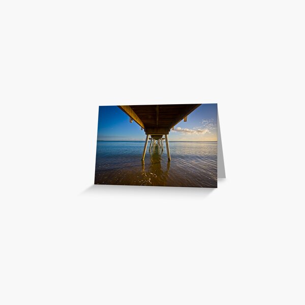 Under The Jetty Greeting Card