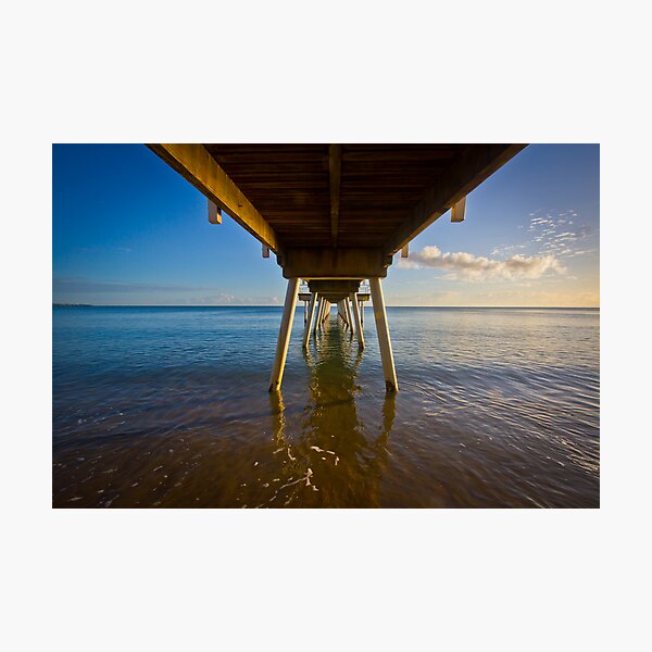 Under The Jetty Photographic Print