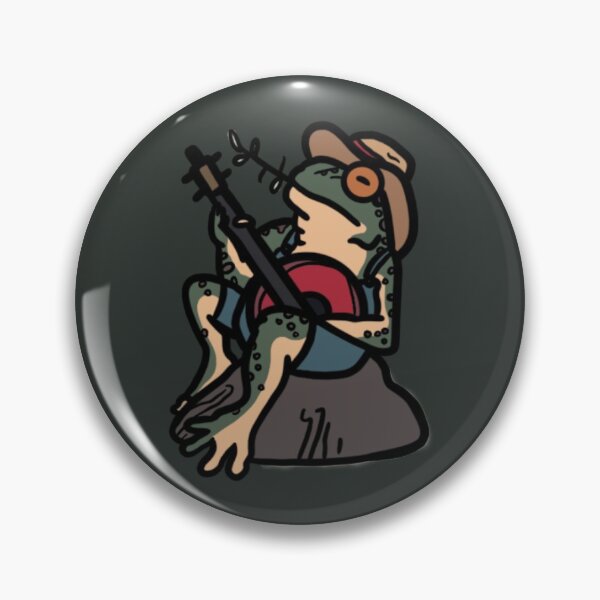 Item preview, frog playing banjo  designed and sold by astatine designs.