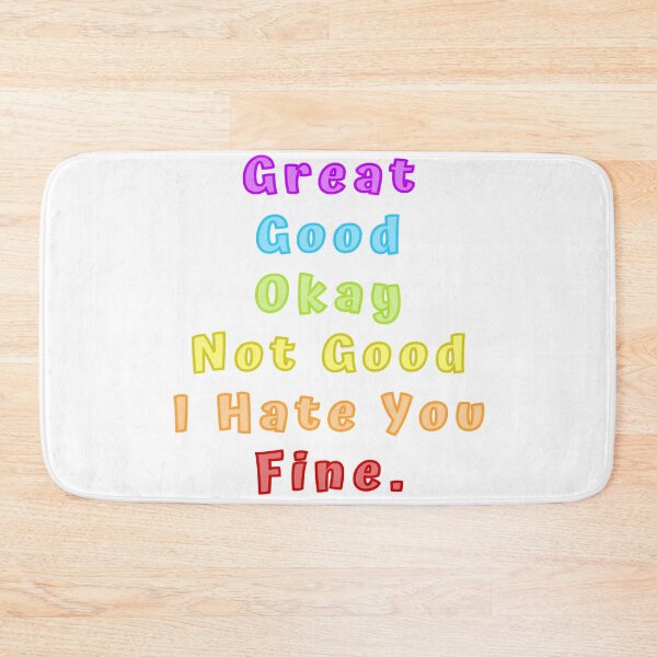 Item preview, When the Mood is Fine designed and sold by Colorful Misfits.