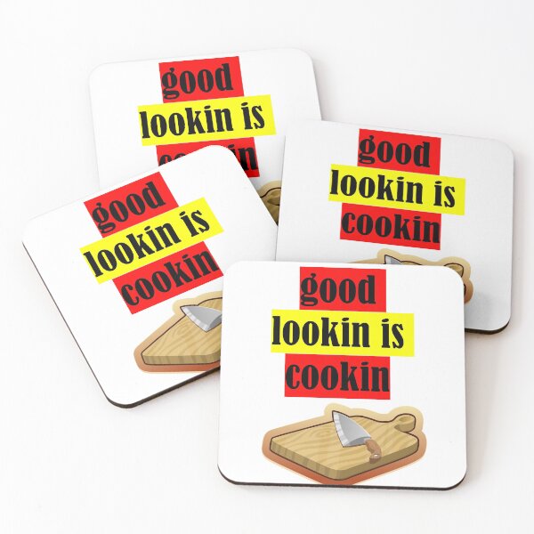 Item preview, good lookin is cookin,funny mister good lookin is cookin apron designed and sold by Dahani-mo.