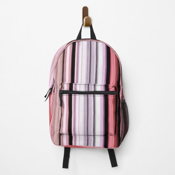 Item preview, Muted pink white black stripes designed and sold by VWDigitalPaint.