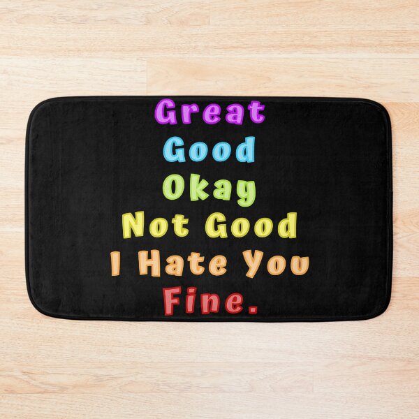 Item preview, When the Mood is Fine designed and sold by Colorful Misfits.