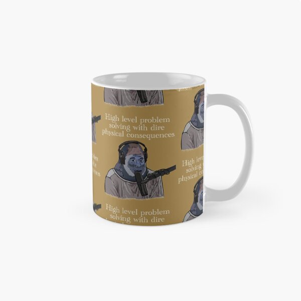 Item preview, High level problem solving with dire physical consequences Gorilla Joe Rogan designed and sold by SubtleSplit.
