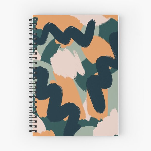 Item preview, Green & Orange Paint Strokes Neutral Design designed and sold by WildeandCo.