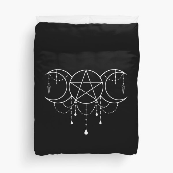 Artikel-Vorschau von Triple Moon Goddess Pentacle, designt und verkauft von DistressedSwan.