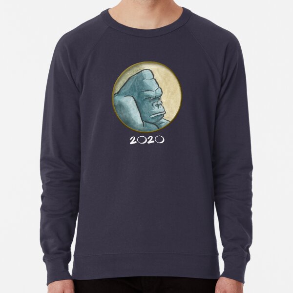 Grumpy gorilla Lightweight Sweatshirt