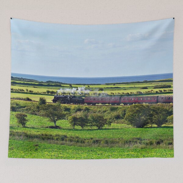 Item preview, BR Standard 4-76084 steam engine on the Norfolk coast designed and sold by stretchtees.