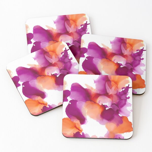 Item preview, Aloha Lei Alcohol Ink designed and sold by Artfully Abstracted.