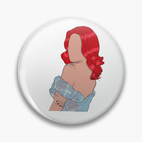 Item preview, Halsey illustration sticker designed and sold by daenyses.