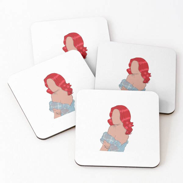 Item preview, Halsey illustration sticker designed and sold by daenyses.