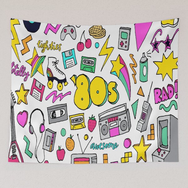 Item preview, 80's Retro Pattern Design designed and sold by WearMyDesign.